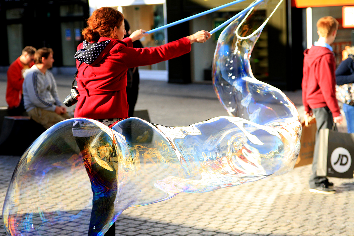 Spraoi installation at UHW