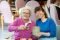 Residents of St. Joseph’s Shankhill at a tea party event to celebrate the Fairland Collective